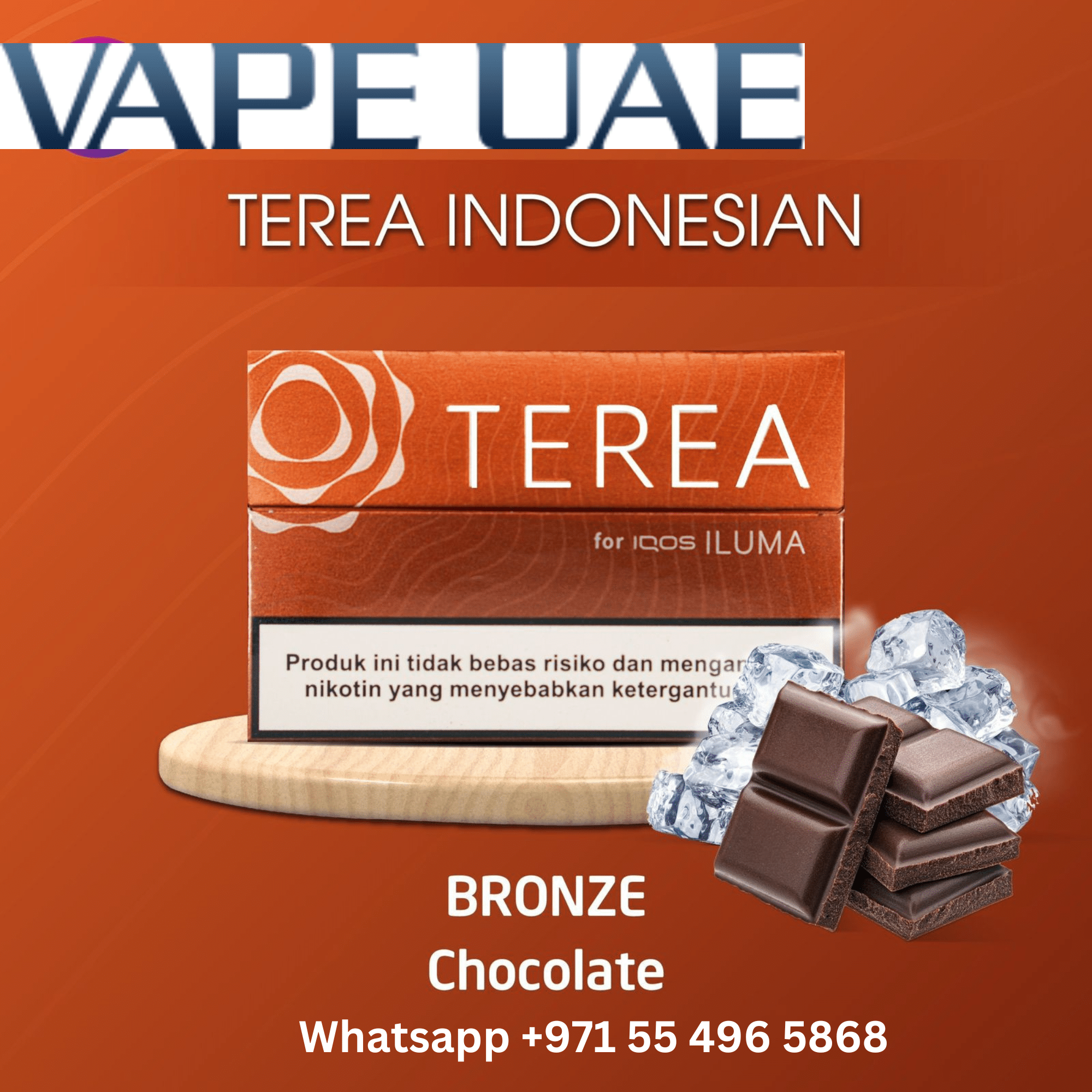 New IQOS Terea Bronze Indonesian Best Price in UAE