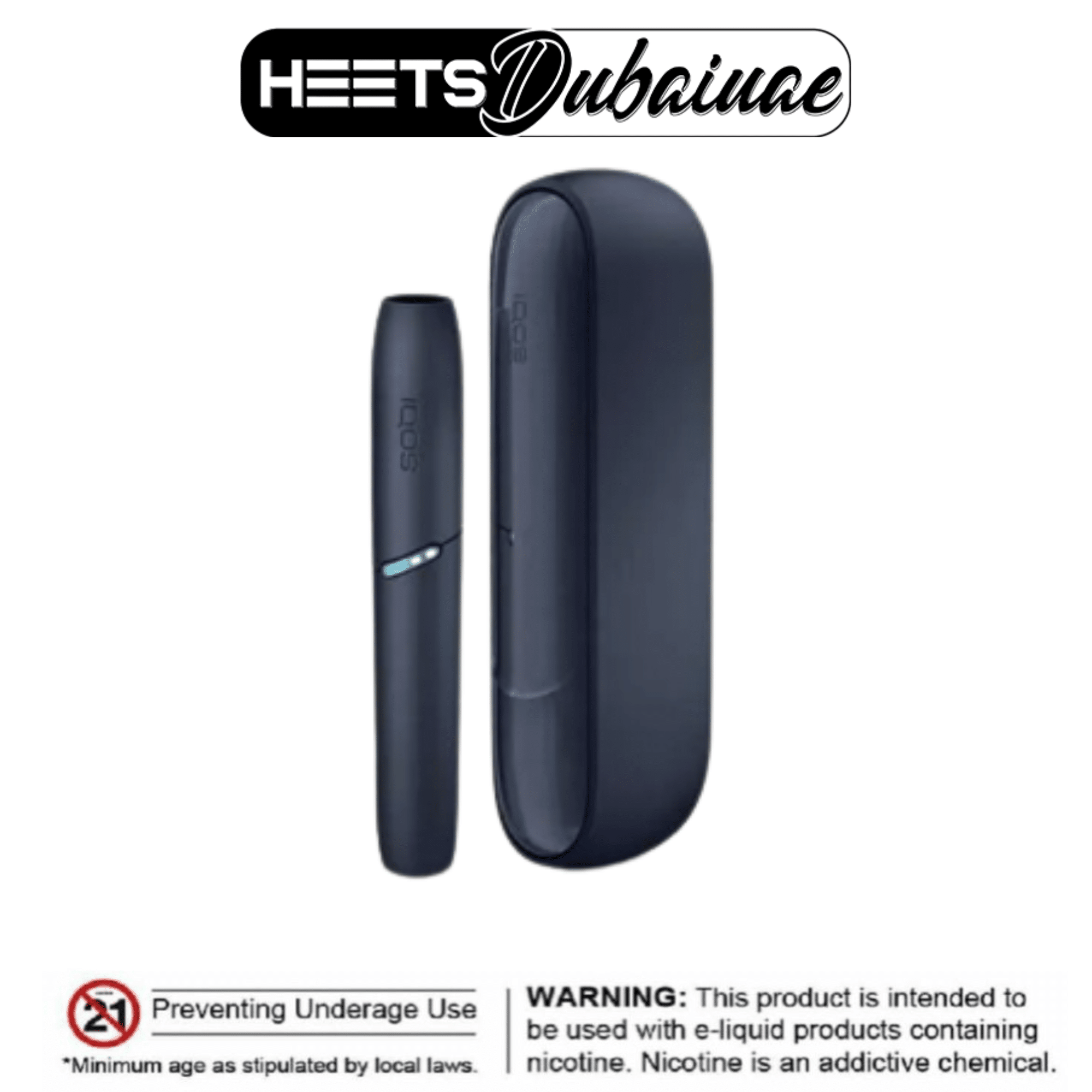 New revolutionary model of IQOS 3 DUO charges for two HEETS at
