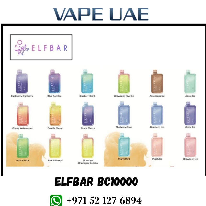 NEW ELF BAR BC10000 PUFFS IN DUBAI UAE