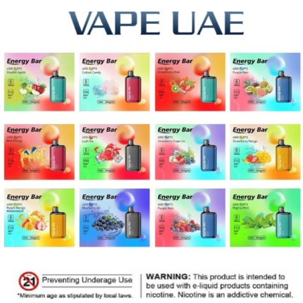 ENERGY BAR 6000 PUFFS DISPOSABLE