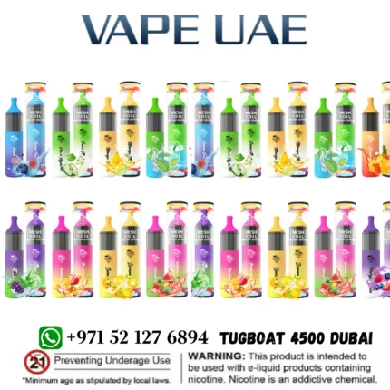 TUGBOAT EVO 4500 Puffs DISPOSABLE IN UAE