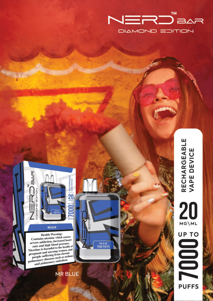 NERD Diamond 7000 Puffs Disposable