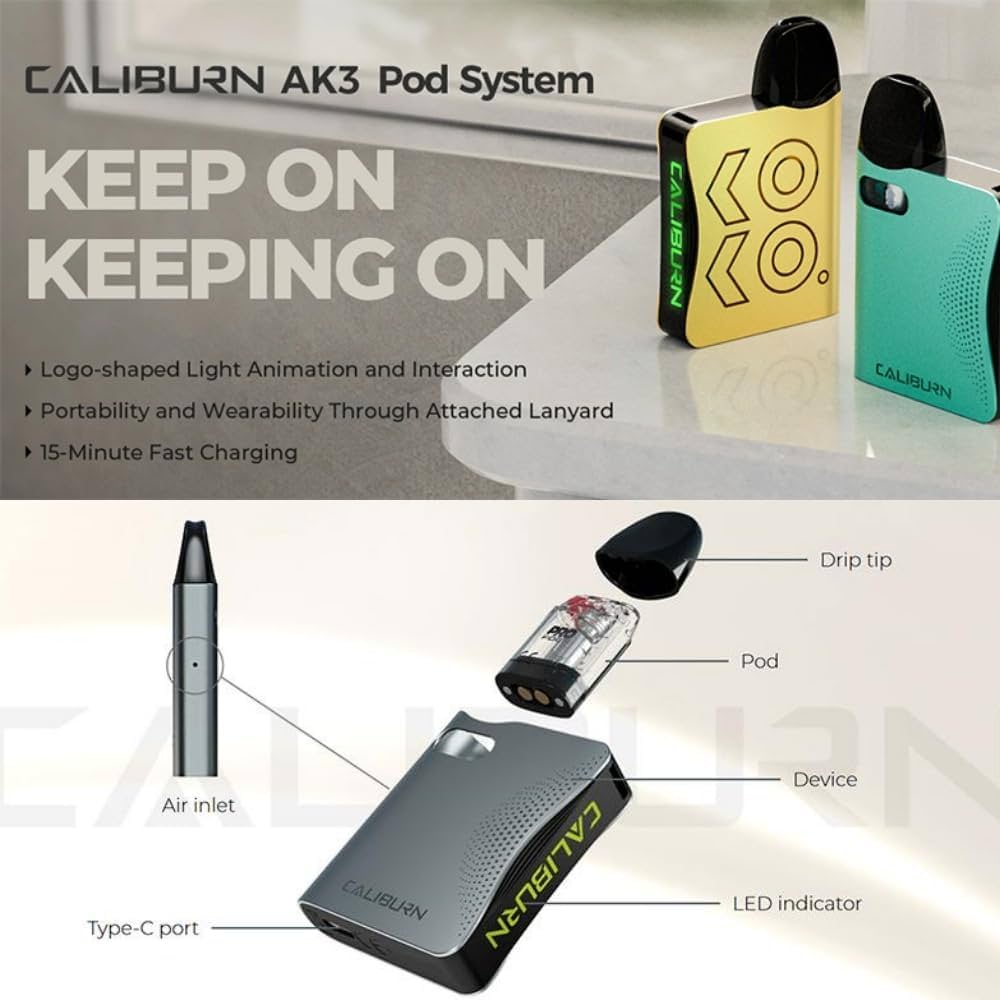 Uwell Caliburn KOKO Ak3 Pod System Device