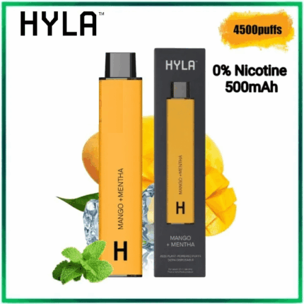 Zero Nicotine Disposable | HYLA 4500 Puffs
