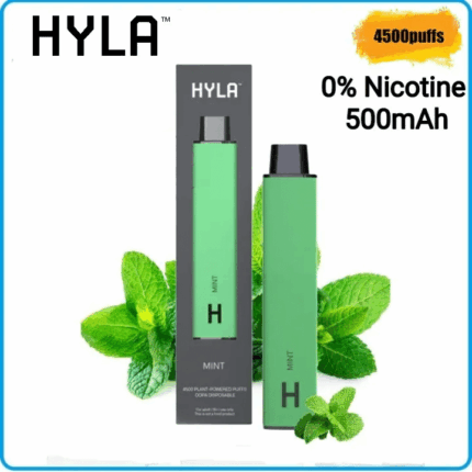 Zero Nicotine Disposable | HYLA 4500 Puffs