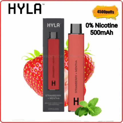 Zero Nicotine Disposable | HYLA 4500 Puffs