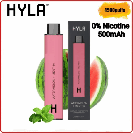 Zero Nicotine Disposable | HYLA 4500 Puffs