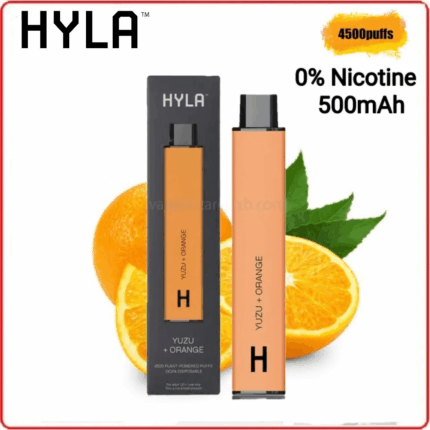 Zero Nicotine Disposable | HYLA 4500 Puffs