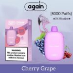 AGAIN U BAR 8000 PUFFS DISPOSABLE VAPE IN UAE