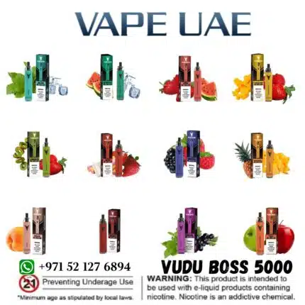 VUDU Boss Disposable 5000 Puffs in Dubai