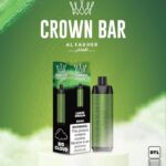 Al Fakher 8000 Puffs Crown Bar 5mg DTL (BIG CLOUD)