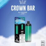 Al Fakher 8000 Puffs Crown Bar 5mg DTL (BIG CLOUD)