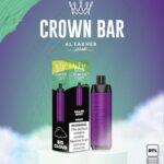 Al Fakher 8000 Puffs Crown Bar 5mg DTL (BIG CLOUD)