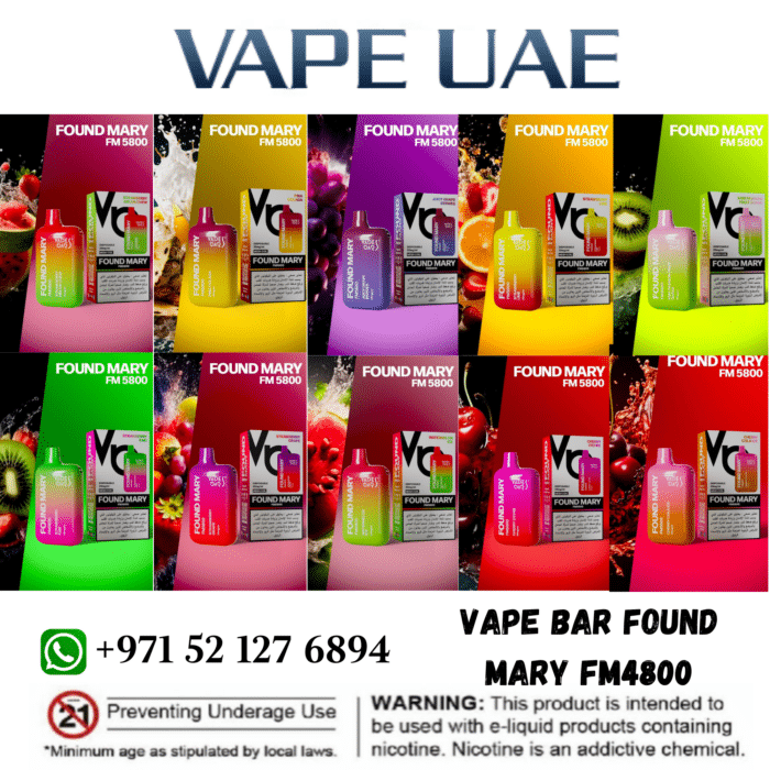 New Vape Bar Found Mary FM5800 2% Nicotine Disposable