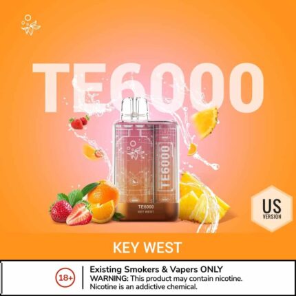 ELFBAR TE6000 (US Version) Disposable Vape 50mg/5% Nicotine
