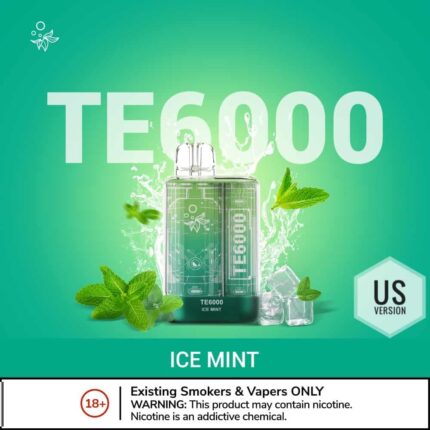 ELFBAR TE6000 (US Version) Disposable Vape 50mg/5% Nicotine