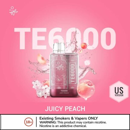 ELFBAR TE6000 (US Version) Disposable Vape 50mg/5% Nicotine