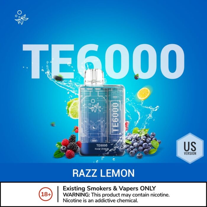 ELFBAR TE6000 (US Version) Disposable Vape 50mg/5% Nicotine