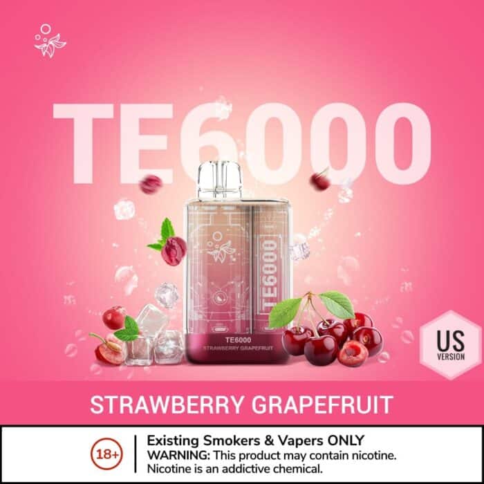 ELFBAR TE6000 (US Version) Disposable Vape 50mg/5% Nicotine