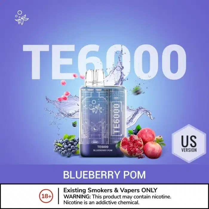 ELFBAR TE6000 (US Version) Disposable Vape 50mg/5% Nicotine