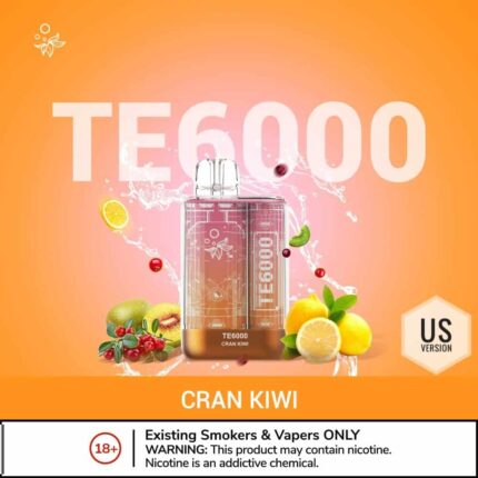 ELFBAR TE6000 (US Version) Disposable Vape 50mg/5% Nicotine