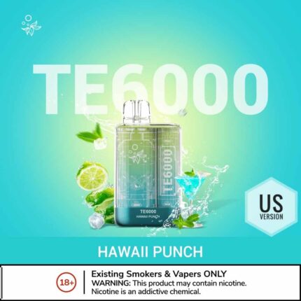 ELFBAR TE6000 (US Version) Disposable Vape 50mg/5% Nicotine
