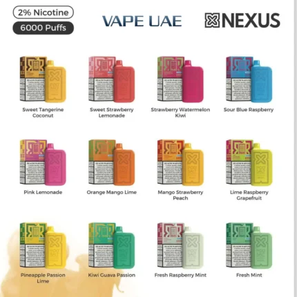 PodSalt Nexus 6000 Puffs Disposable