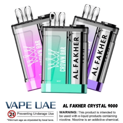 Al Fakher Crown Bar Crystal 9000 Puffs Disposable Vape