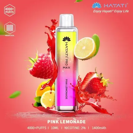 Hayati Crystal Pro Max Disposable Vape 4000 Puffs