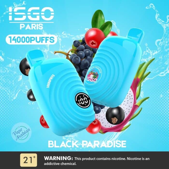 ISGO Paris 14000 Puffs Disposable Vape In Dubai - Image 7