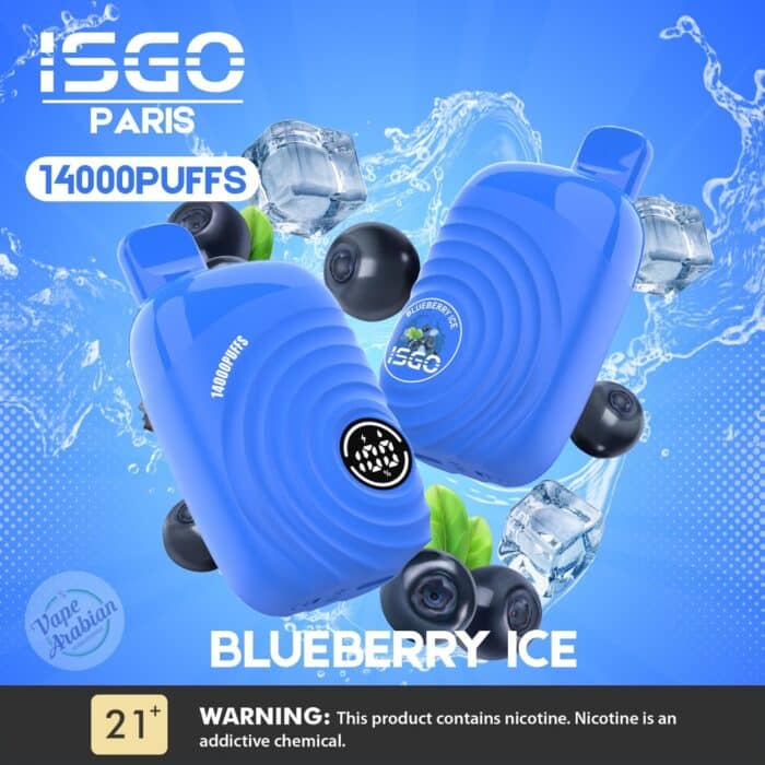 ISGO Paris 14000 Puffs Disposable Vape In Dubai - Image 6
