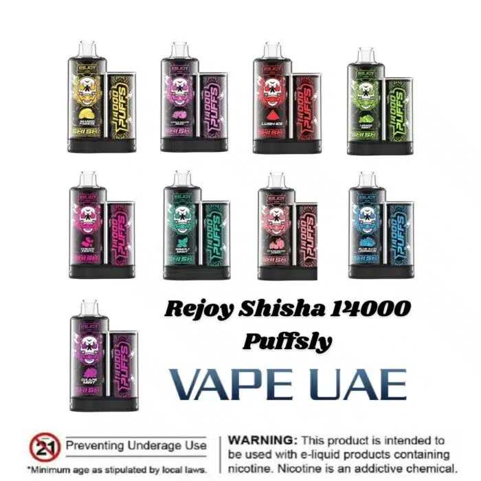 Rejoy Shisha Disposable 14000 Puffs in Dubai