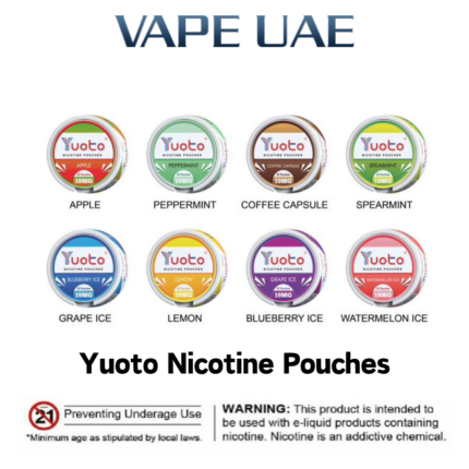 YUOTO NICOTINE POUCHES IN DUBAI UAE