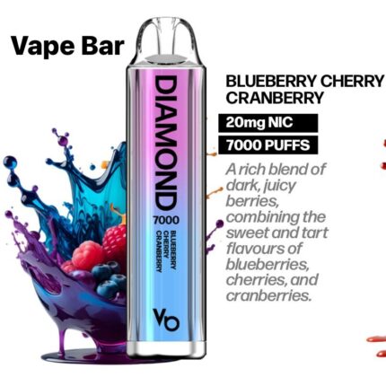 Vapes Bars Diamond 7000 Puffs Disposable Vape In UAE