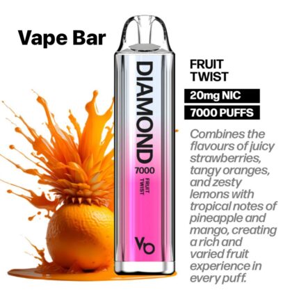 Vapes Bars Diamond 7000 Puffs Disposable Vape In UAE
