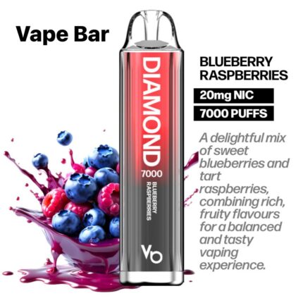 Vapes Bars Diamond 7000 Puffs Disposable Vape In UAE