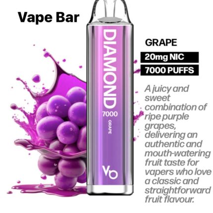 Vapes Bars Diamond 7000 Puffs Disposable Vape In UAE