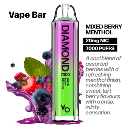 Vapes Bars Diamond 7000 Puffs Disposable Vape In UAE