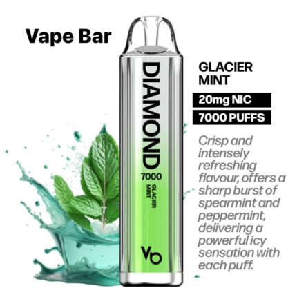 Vapes Bars Diamond 7000 Puffs Disposable Vape In UAE