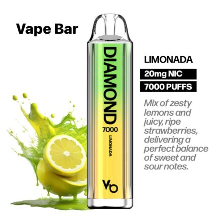 Vapes Bars Diamond 7000 Puffs Disposable Vape In UAE