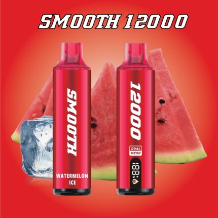 SMOOTH 12000 Grape Ice Georgian Peach Watermelon Strawberry Kiwi Strawberry Mint Gum Pomegranite Blueberry Grape Strawberry Watermelon Ice Berry Lite Cherry Bomb Watermelon Cherry Strawberry Mango Mango Watermelon