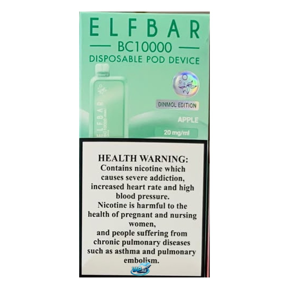Elfbar BC10000 Puffs Disposable 2% Nicotine in Dubai