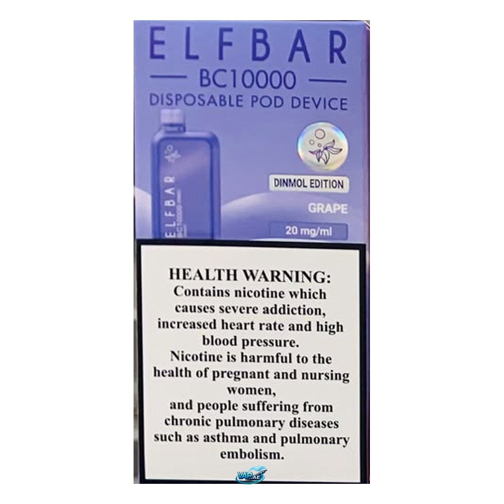 Elfbar BC10000 Puffs Disposable 2% Nicotine in Dubai