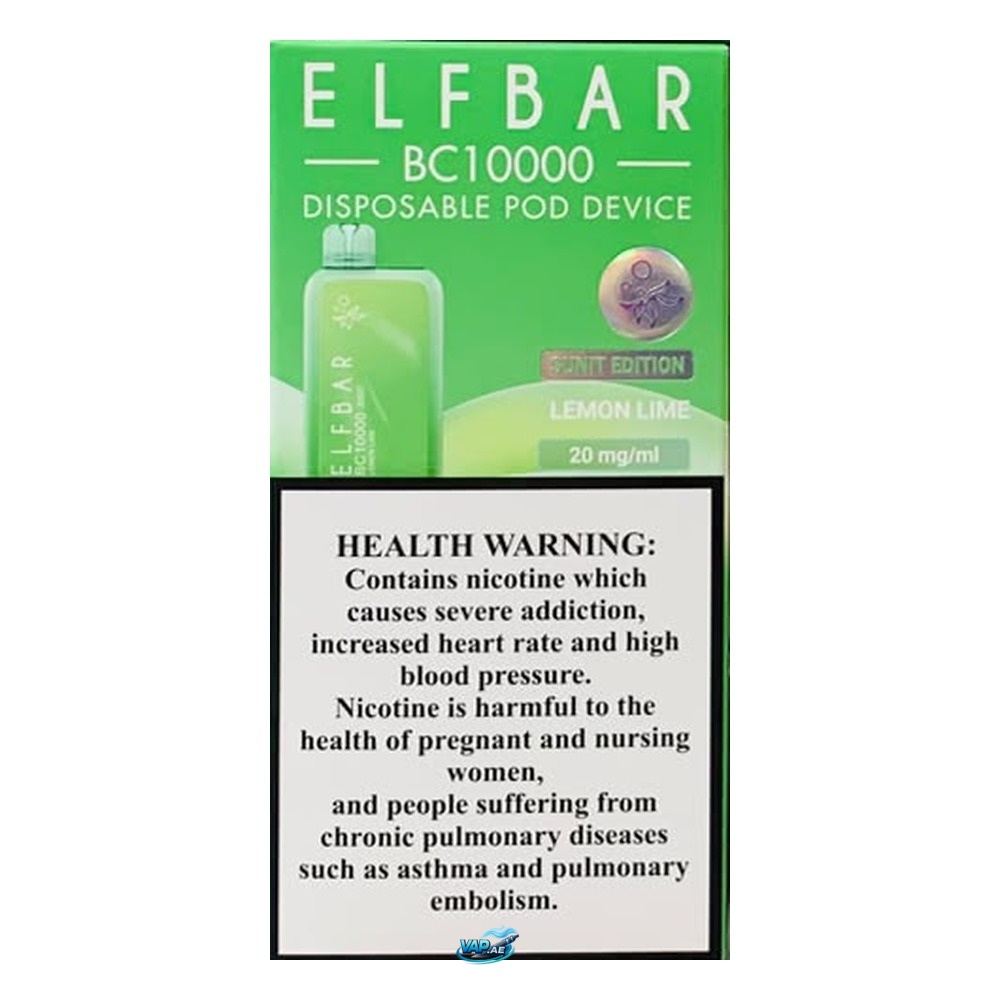 Elfbar BC10000 Puffs Disposable 2% Nicotine in Dubai