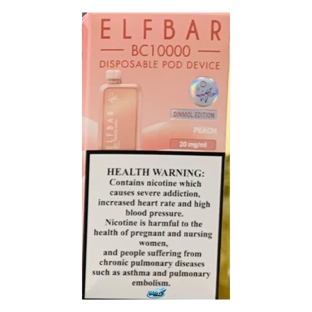Elfbar BC10000 Puffs Disposable 2% Nicotine in Dubai
