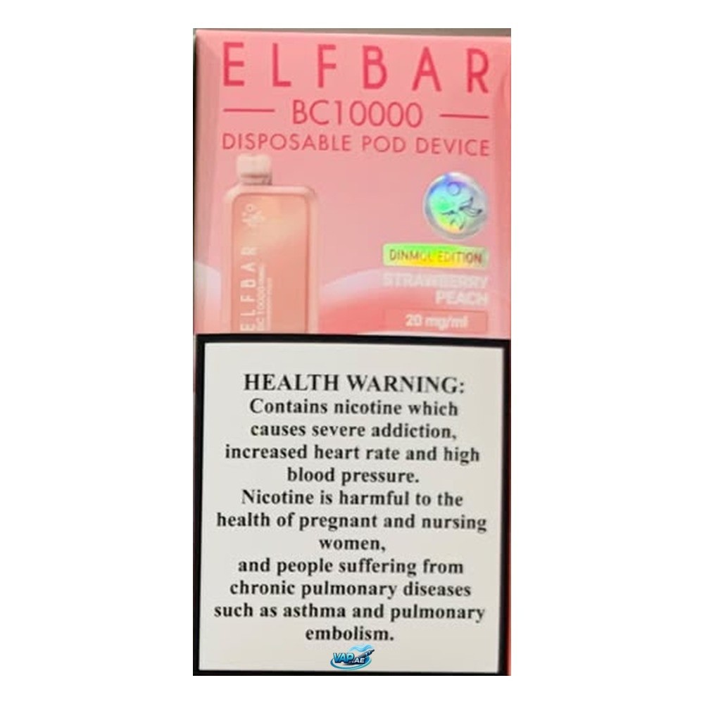 Elfbar BC10000 Puffs Disposable 2% Nicotine in Dubai