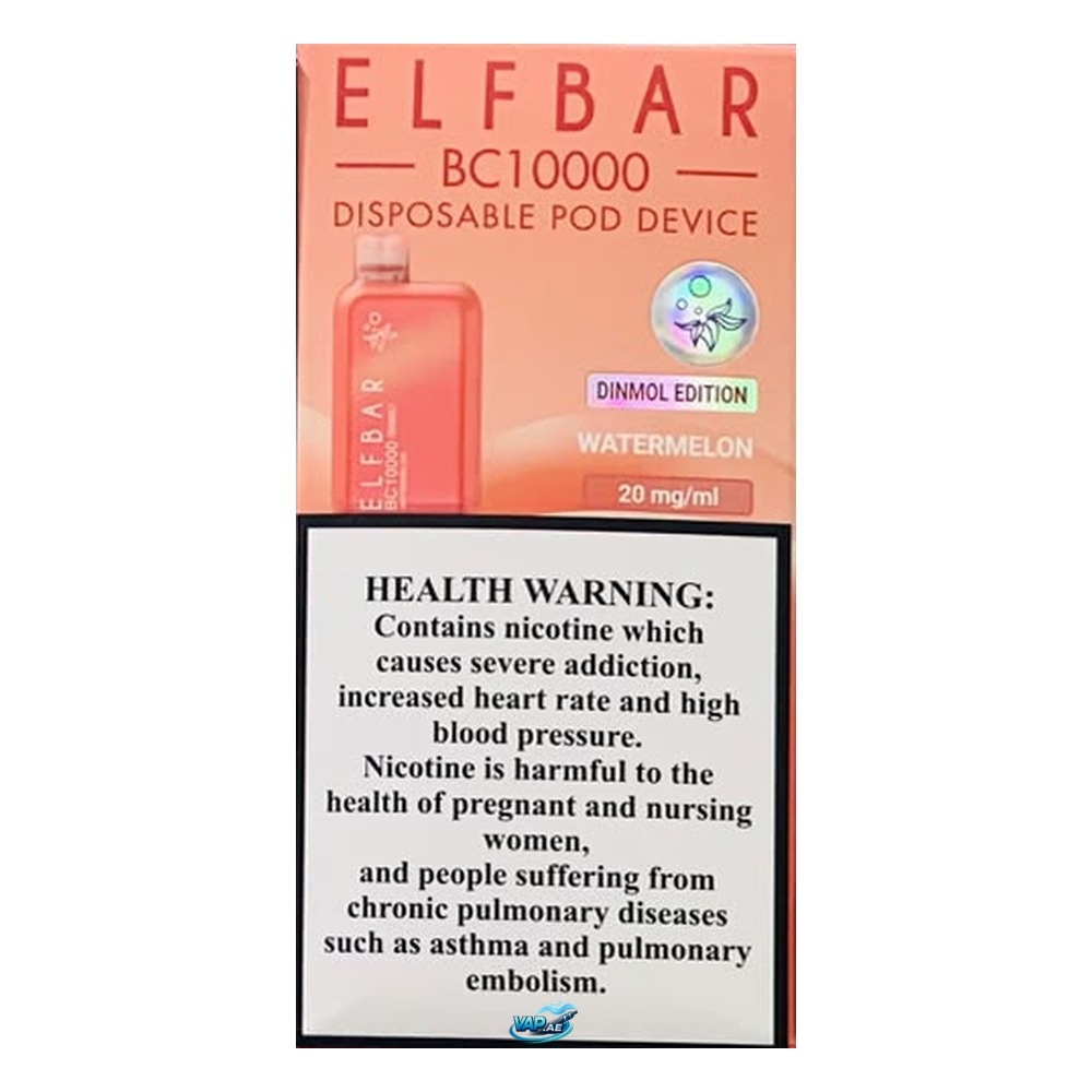 Elfbar BC10000 Puffs Disposable 2% Nicotine in Dubai