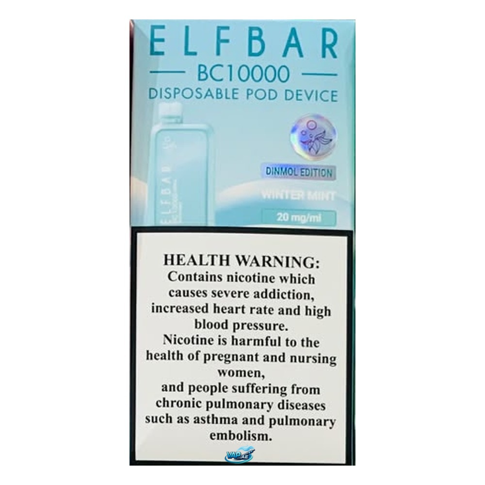 Elfbar BC10000 Puffs Disposable 2% Nicotine in Dubai