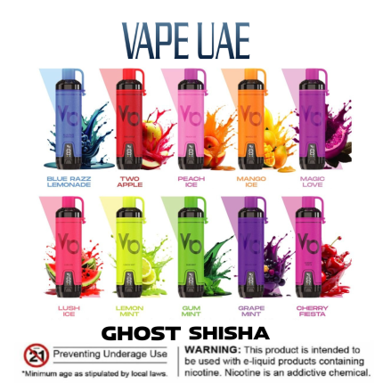 Ghost Shisha 15000 Puffs Disposable Vape in Dubai