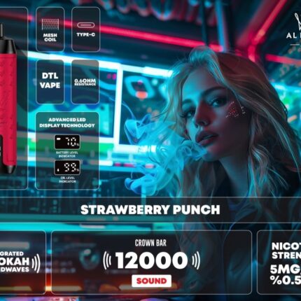 Al Fakher Crown Bar 12000 Puffs In Dubai